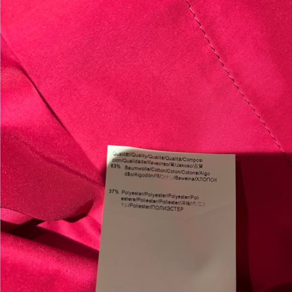 HUGO BOSS Fuschia Midi Dress with Belt - Picture 7 of 8